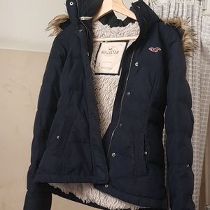 Hollister down winter coat